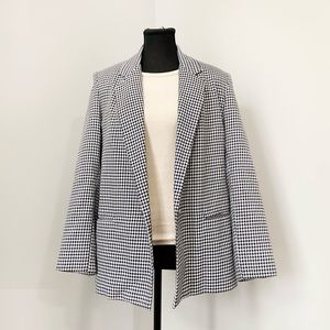 vintage Dumas plaid oversized blazer